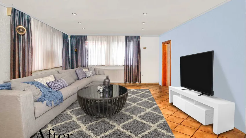 After: Virtual Renovation & Remodeling Sample 5