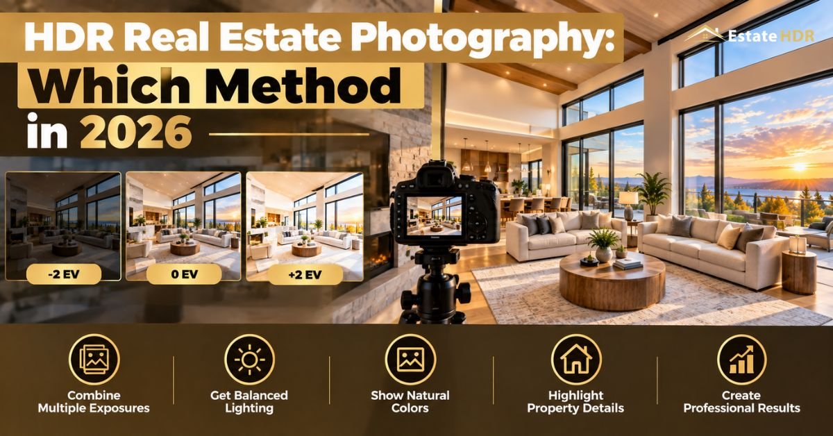 HDR Real Estate Photography: Which Method in 2026