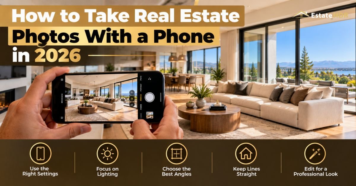 How to Take Real Estate Photos With a Phone 2026
