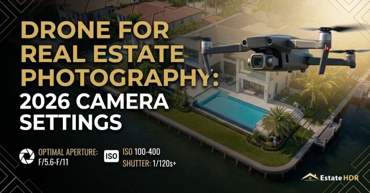 Drone for Real Estate Photography: 2026 Camera Settings