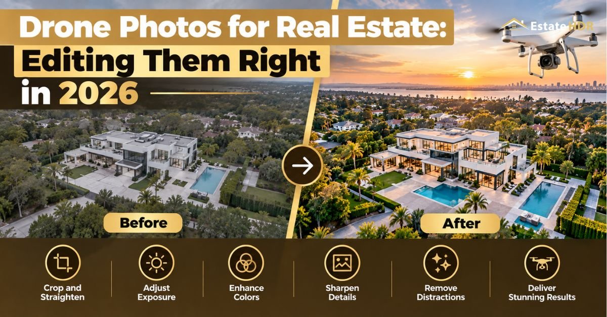 Drone Photos for Real Estate: Editing Them Right 2026